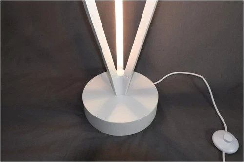 ET2 E41398-11 White Cyclone 3-Light 42"H Led 3000K Floor Lamp - Picture 9 of 12