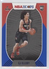 2020-21 Panini NBA Hoops Blue CJ Elleby #250 0x2s