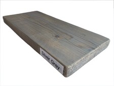 Rustic Floating Shelves - Reclaimed Scaffold Board - Solid Wood Wall Shelf