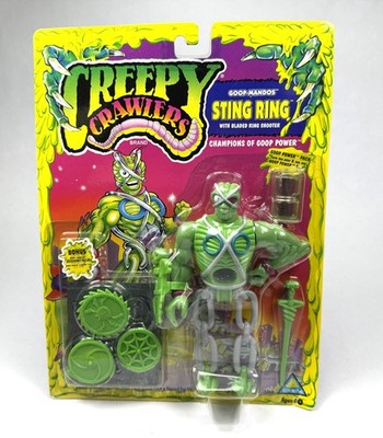 Sting Ring Vintage Creepy Crawlers Action Figure New 1994 Toymax 90s