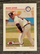 1991 Line Drive AAA #588 Mark Leiter