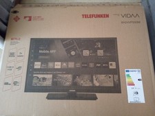 Telefunken XH24O550M 24 Zoll Fernseher HD LED TV Triple-Tuner HDMI USB schwarz