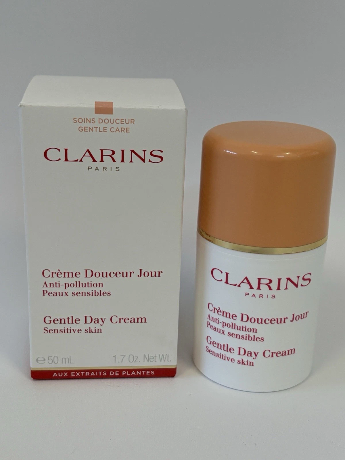 Clarins Gentle Day Cream Sensitive Skin 1.7 oz