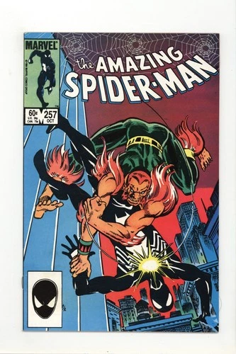 Amazing Spider-Man 257 VF Puma Kingpin & Hobgobliln App 1984