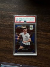 PSA 10 Declan Rice Rookie Card - 2020 Select Blue Prizm /225 (Low pop). rookie card picture