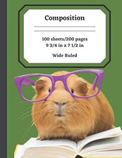 Composition Notebook: Wide Ruled Paper: Notebook Journal Wide Lined Workbook fo