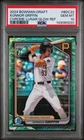 2024 Bowman Chrome Lunar Glow Refractor Konnor Griffin 1st Bowman Pirates PSA 10