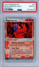 PSA 8 Magcargo ex 95/97 EX Dragon Ultra Rare Holo Pokemon on eBay