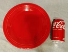 VINTAGE FIESTAWARE CHERRY RED DINNER PLATE 10-1/2" VERY NICE, USA