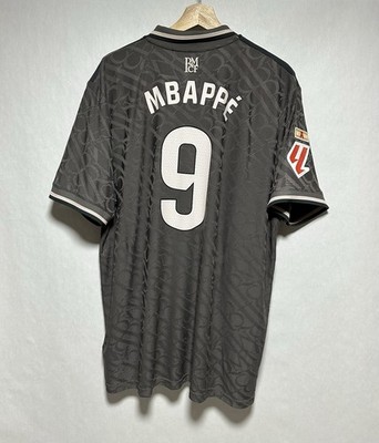 Mbappe #9 Real Madrid 24/25 Adidas Grey Third Kit La Liga Player