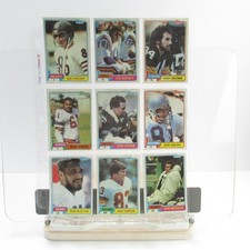 Football Card Lot 9 1982 Topps Gene Upshaw John Matuszak Base