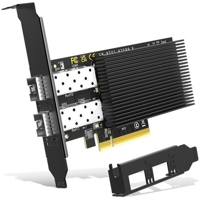 Zuverlässige 10Gb Netzwerkkarte mit Intel X520   1 Jahr  inklusive