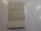Civil War Letter Marine Barracks USMC Portsmouth New Hampshire Military Signed