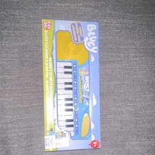 Kidz Toyz Bluey 24-Note Musical Educational Keyboard for Ages 3 2023