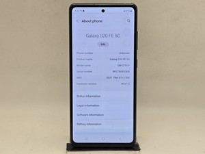 Samsung Galaxy S20 FE 5G - 128GB - Black - Unlocked