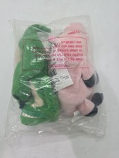 NWT The Disney Store Toy Store Rex  Hamm Mini Bean Bag Plush 9" New In Bag