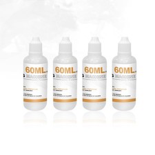 Fog Machine Fluid,for Smoke Machine,High Density 60ml 4 Bottles