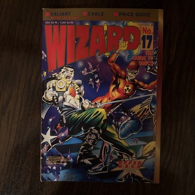 Wizard the Guide to Comics # 17 (December 1992) Valiant Comics foldout cover