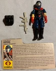 GI Joe Vipers V1 Action Figure 1986 Hasbro 100% COMPLETE