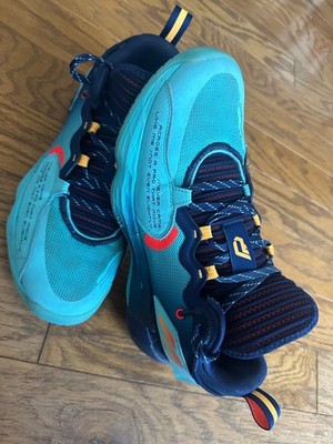 Adidas Dame Time Pulse Aqua Basketball Shoes Men's Size 9
