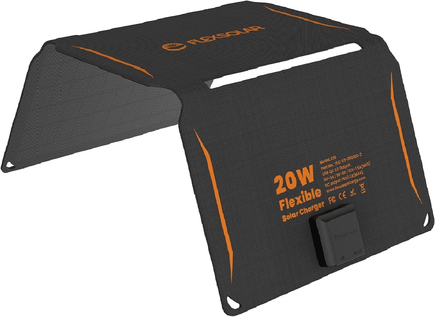 Солнечные батареи FlexSolar мощностью 20 Вт на солнечной батарее-Ladegerät, USB Солнечная батарея с защитой от перегрева, IP67