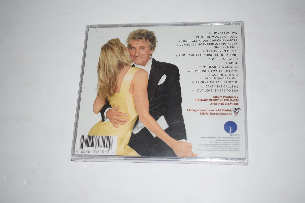 As Time Goes By: The Great American Songbook, Vol. 2 Rod Stewart CD- NEW  (RUZ65)