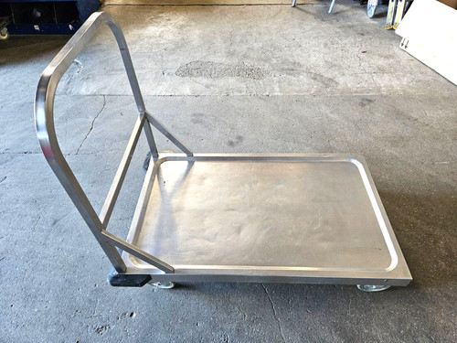 Catering Stainless Steel Platform Trolley 105 x 70 x 90 cm (L x W x H)