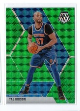 19-20 Mosaic Green #121 Taj Gibson Base Knicks