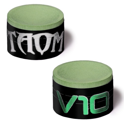 Taom V10 Billiard Pool Cue Premium Chalk Green - with Chalk Holder - Picture 5 of 10
