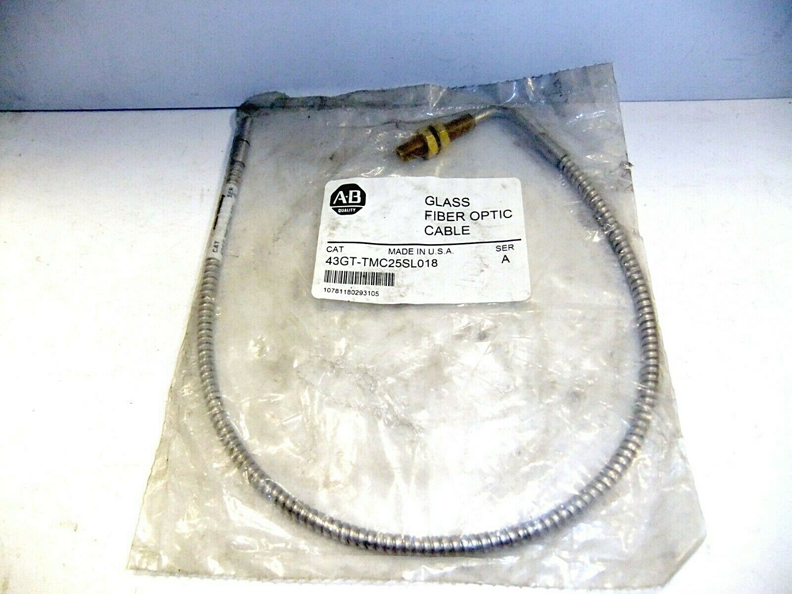 Allen-Bradley Glass Fiber Optic Cable 43GT-TMC25SL018