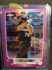 2022 Topps Chrome Base Pink #28 Jose Abreu - Chicago White Sox