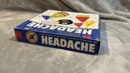 Juego de mesa Gabriel Headache 1968 vintage Pop-O-Matic dados de madera - Imagen 3 de 6