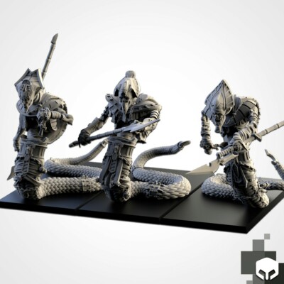 Armeen des Sandes: Sandpirscher Miniatur x 3 Grab Royalty Proxy
