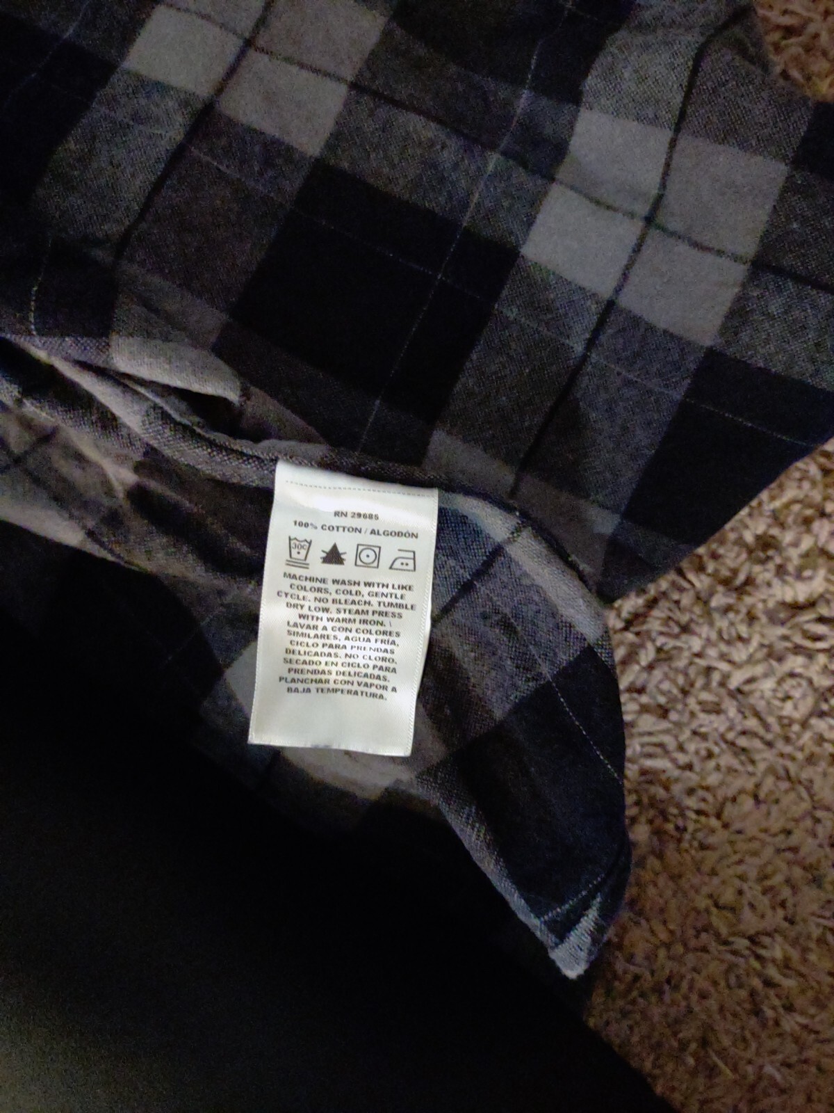 Pendleton Mason Plaid Button Up Flannel Shirt Men… - image 6