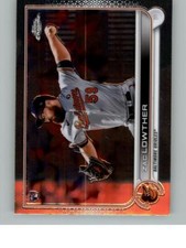 2022 Topps Chrome Zac Lowther 159 RC  Baltimore Orioles