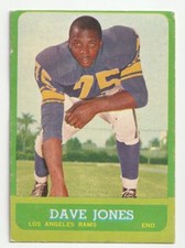 1963 Dave "Deacon" Jones Topps #44 ***ROOKIE / LOS ANGELES RAMS VINTAGE 1960S