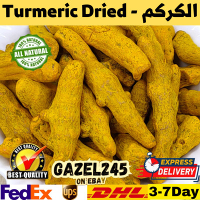 Curcuma Dried Root Turmeric Natural Spice Herb Body Care GAZEL245 كركم الكركم