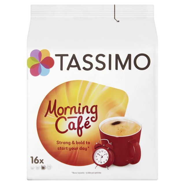 TASSIMO Morning Cafe coffee pods / kcups 5 PACK SHIPPING WORLDWIDE