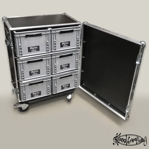 Case für Eurokiste Eurobox Eurobehälter Flightcase Auerbox Stapelbehälter - Bild 15 von 28
