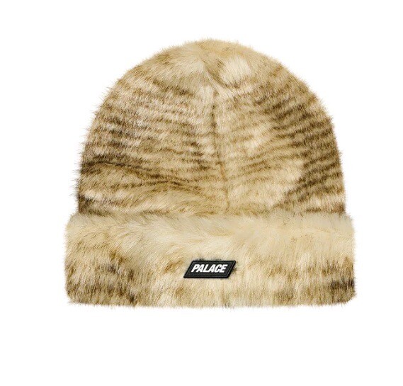 PALACE TEDDY BEAR BEANIE L/XL ECRU BRAND NEW | eBay UK