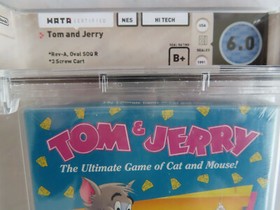 NES Tom & Jerry WATA 6.0 B+ sealed hi tech nintendo 1991
