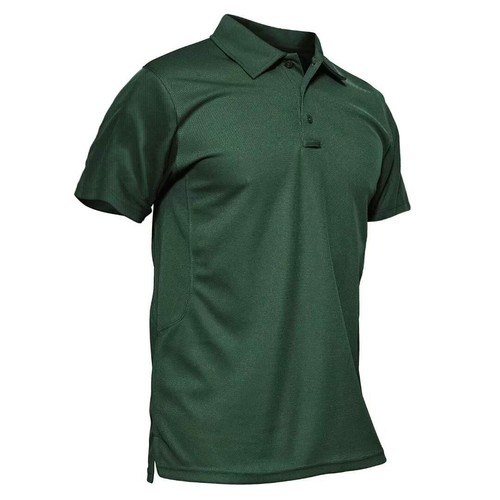 Camisetas polo informales para hombre manga corta golf deporte aire libre equipo trabajo activo camisetas - Imagen 68 de 147