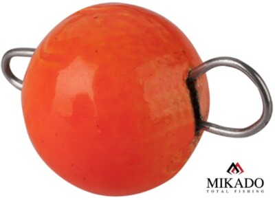 Mikado Cheburashka ROT Bleisenker Flexi Kopf 5tlg.Offset,Unkrautfrei,Jig,Köder