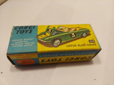 corgi toys 319 Lotus Elan Coupe | eBay