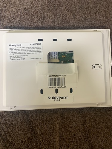 Honeywell Ademco 6160VPADT Talking Alpha Keypad with Safepass *New No Box* - Picture 3 of 6