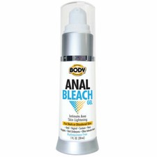 Body Action Anal Bleach Gel 1 oz Skin Lightening for Men  Women