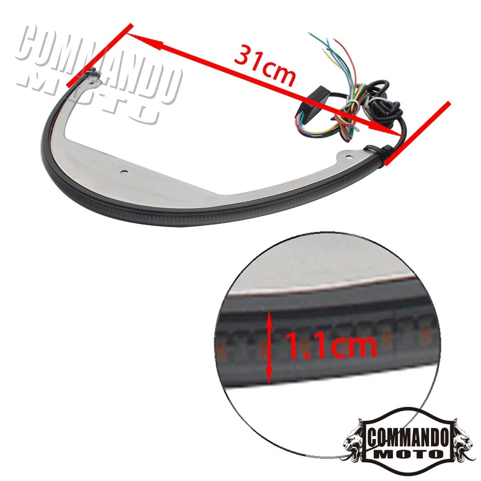 LED Turn Signal Rear Fender Light For Suzuki Boulevard M109R M90 VZR 1800 06-24 - Image 2 of 4