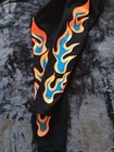 NEW SAVAGE X FENTY Flame Fire Neon Leggings Gym Rave Festival Athleisure S/M $75 — photo 7
