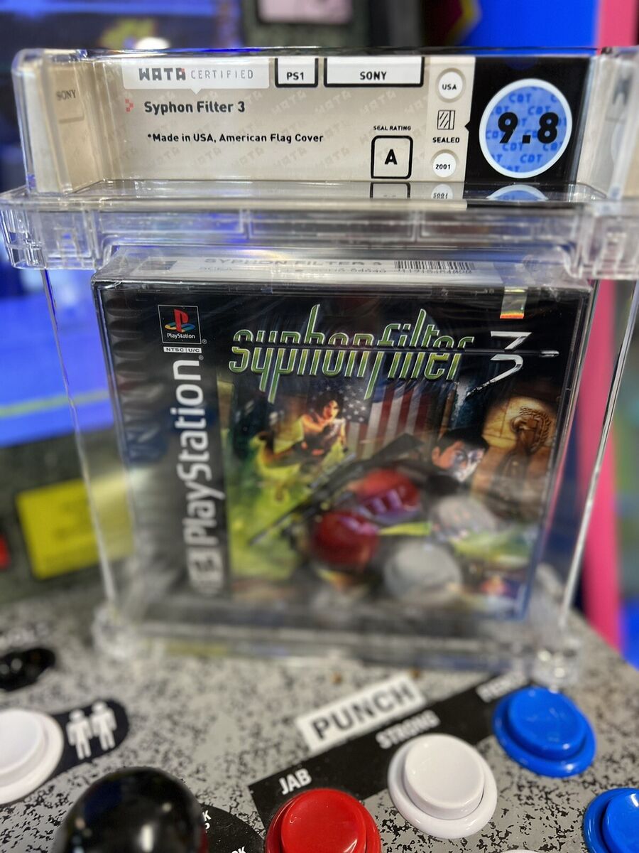 Syphon Filter 3 – 9/11 American Flag Cover - Phoenix Games