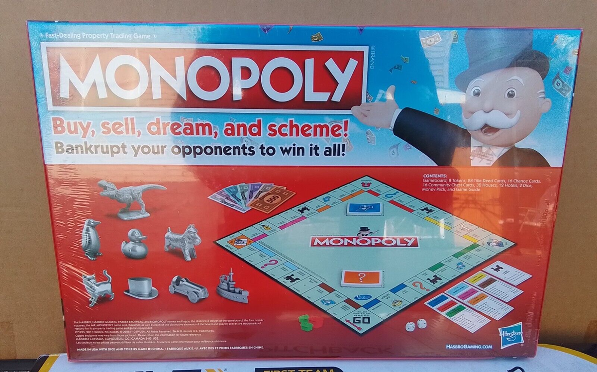 Hasbro Monopoly Classic Board Game 2017 NOS | eBay